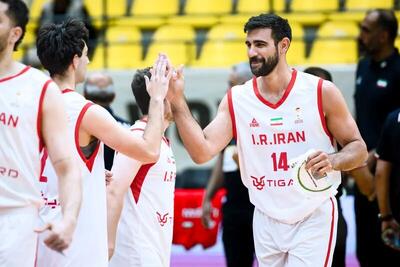 بسکتبال ایران همچنان ۲۶ جهان و چهارم آسیا