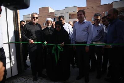 ۳۴۰ واحد نهضت ملی مسکن در برازجان افتتاح شد