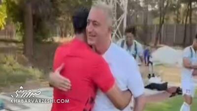  ویدیو| فراز کمالوند در آغوش پرسپولیسی‌ها