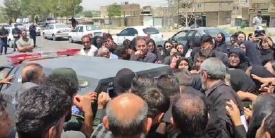 ورود پیکر شهید «احسان ماهروبختیاری» به دورود