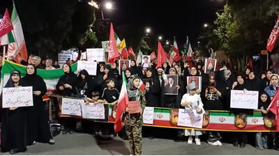  نمایش اتحاد و همبستگی سلماسی ها در حمایت از رهبری و انقلاب 