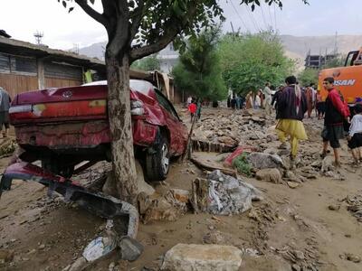  برجای ماندن ۱۰۰ کشته و زخمی در سیل ویرانگر افغانستان