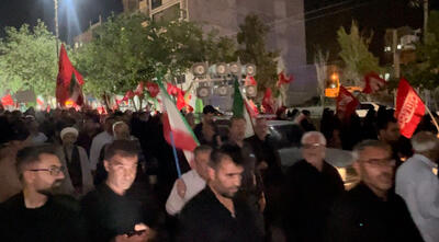  بعثت مردم شهرکرد در اجتماع صد و چهل و سوم خونخواهی رهبر شهید