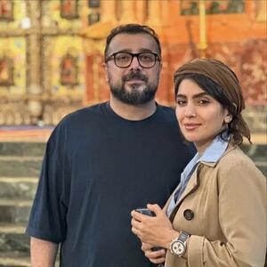 فکت علمی سپند امیرسلیمانی برای نشان ندادن چهره فرزندش