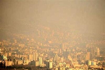  هوای تهران ناسالم شد