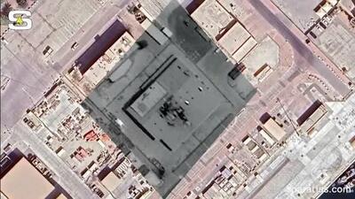  تصاویر ماهواره‌ای از ۲ نقطه اصابت جدید در پایگاه ملک فیصل اردن