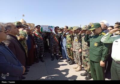 بدرقه باشکوه مدافع آسمان؛وداع مراغهایها با شهید مهداد پاشاییفرد - تسنیم