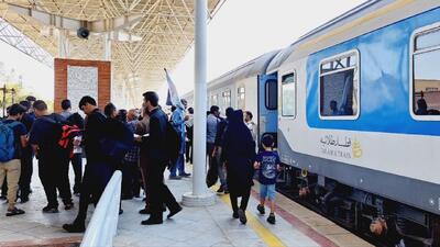  پیش فروش بلیت قطار اربعین در مسیر زاهدان _ خرمشهر آغاز شد