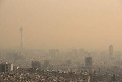 گردوخاک، عامل ثبت آلودهترین روز سال در تهران