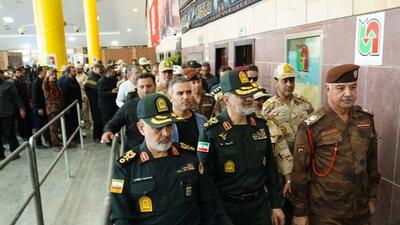  بازدید سردار رادان از پایانه مرزی شلمچه