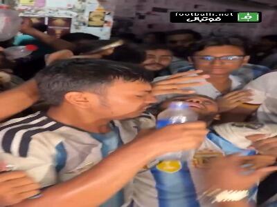  وضعیت وخیم هواداران آرژانتینی بعد از شکست در فینال جام جهانی