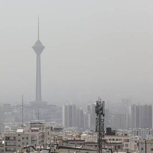 گردوخاک، عامل ثبت آلودهترین روز سال در تهران