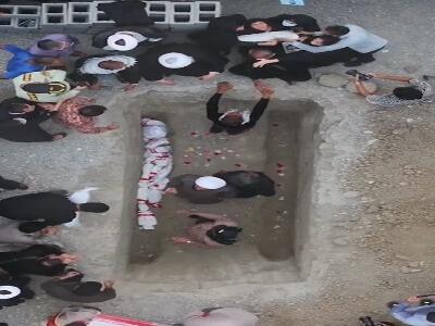  وداع تلخ مادران مینابی با قطعات پیکر فرزندان شهیدشان
