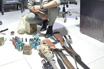 ۳ متخلف شکار و صید با ۳ قبضه سلاح غیرمجاز در بندرعباس دستگیر شد