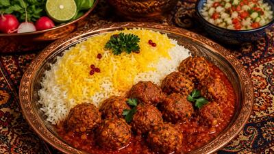  کوفته قلقلی با برنج و لپه؛ غذای خانگی خوشمزه، ساده و مجلسی