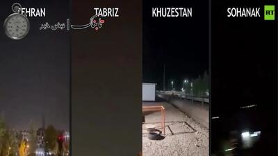  ببینید/ ویدیوی تازه از درگیری پدافند هوایی ایران در 4 استان در بامداد امروز