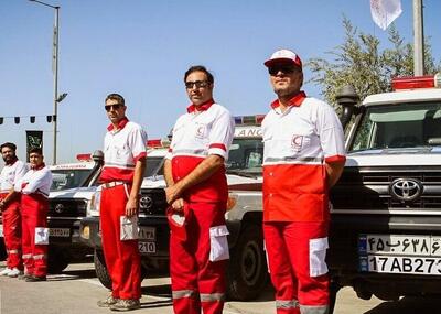  اعزام ۳۰۰ نیروی عملیاتی و ۱۷۰ ناوگان خودرویی جمعیت هلال‌احمر از مرز مهران تا عراق
