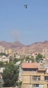  حمله موشکی ایران به اردن از زاویه دوربین اسرائیلی
