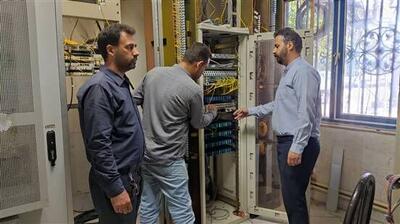 زیرساخت اینترنت پرسرعت برای ۱۰۰۰ مشترک در مرکز شهر کرمانشاه فراهم شد