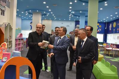 کتابخانه مرکزی تبریز، بستر ارزشمندی برای گسترش دیپلماسی فرهنگی میان ایران و قزاقستان است