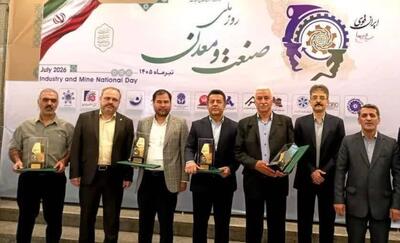  ۶ واحد صنعتی خوزستان نمونه ملی شدند