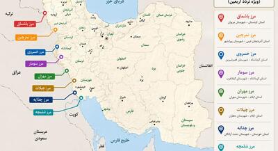  کدامیک از ۸ مرز با عراق برای سفر اربعین بهتر است؟ | جهان نیوز
