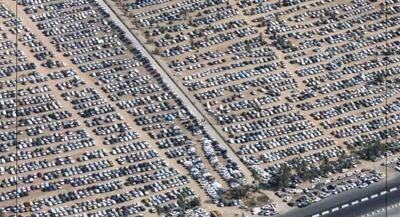  آغاز به کار پارکینگ بزرگ اربعین مهران با ورود نخستین خودروی زائران | جهان نیوز