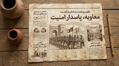  وقتی دروغ، تیترِ اول شد؛ معاویه چگونه افکارِ عمومی را علیهِ امامِ حسن (ع) چرخاند؟