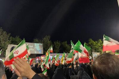  تجدید پیمان مردم تبریز با رهبری در یکصد و چهل‌وسومین اجتماع شبانه