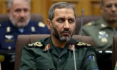 عکس| هشدار فرمانده نیروی هوافضای سپاه به ترامپ