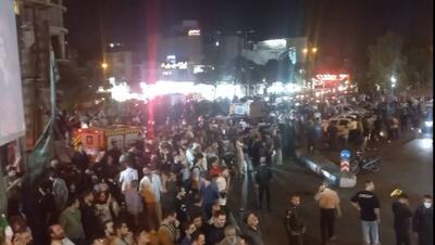  آتش‌سوزی در پاساژ تهرانپارس؛ بیش از ۱۰۰ نفر تخلیه شدند