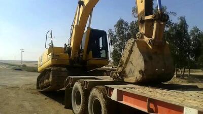  جا به جایی جانکاه؛ بیل کمر خودش می شکنه تا بتونه سوار کمرشکن بشه