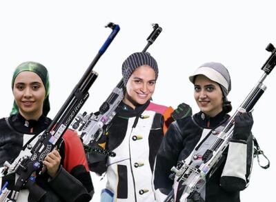  صعود هر سه نماینده ایران به دور دوم تفنگ ۵۰ متر بانوان