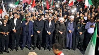  عزاداری و تجمع خونخواهی مردم انقلابی خوی به روایت شهروندخبرنگار