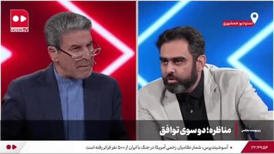  فیلم | مناظره جنجالی ثابتی و شهریاری درباره جنگ