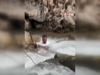 یک گردشگر سعودی هنگام گرفتن عکس در شمال ترکیه غرق شد