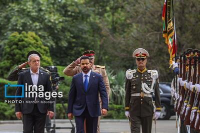 عکس/ استقبال رسمی دکتر پزشکیان از نخستوزیر عراق