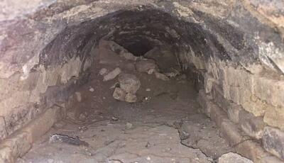  کشف یک کانال تاریخی در خرم‌آباد حین اجرای طرح گردشگری قلعه فلک الافلاک