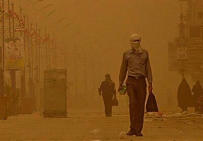 سرعت طوفان گردوخاک سیستان به مرز 110 کیلومتر در ساعت رسید