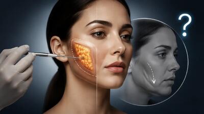  عوارض بوکال فت؛ آیا تخلیه چربی صورت باعث افتادگی پوست میشود؟