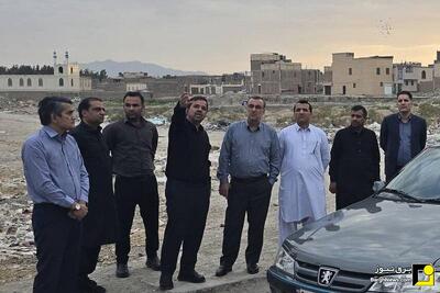 بازدید مشاور مدیرعامل توانیر از شبکه برق محلات حاشیهای زاهدان