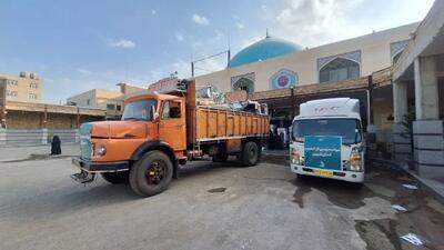 کاروان تجهیزات خدماتی موکب «الی الحبیب» از قزوین عازم کربلای معلی شد