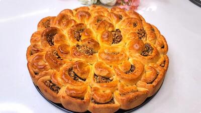  آموزش کامل تهیه پیراشکی گوشت و سبزیجات خانگی خوشمزه