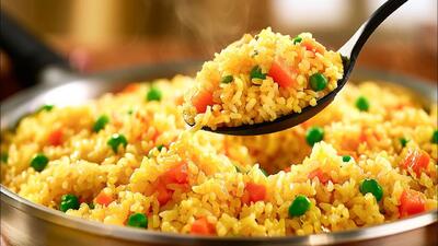 طرز تهیه پلو سبزیجات تابه ای خوشمزه و سالم در منزل