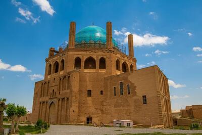 گنبد سلطانیه زنجان سومین گنبد بزرگ جهان و شاهکار معماری ایرانی
