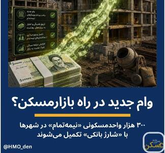 ساختمانهای نیمهتمام مسکونی در شهرها با وام ویژه «تکمیل» منجمدزدایی میشوند