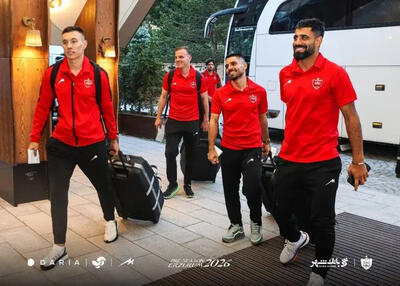  پرسپولیس وارد ترکیه شد