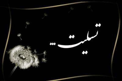  تسلیت به همکار رسانه‌ای
