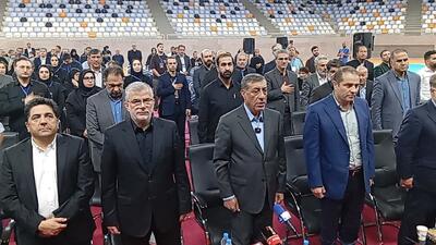  سالن ورزشی ۶ هزار نفری کرج با حضور معاون رییس جمهور افتتاح شد