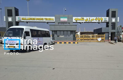 پلیس راه خوزستان: وضعیت تردد در مرز شلمچه عادی است